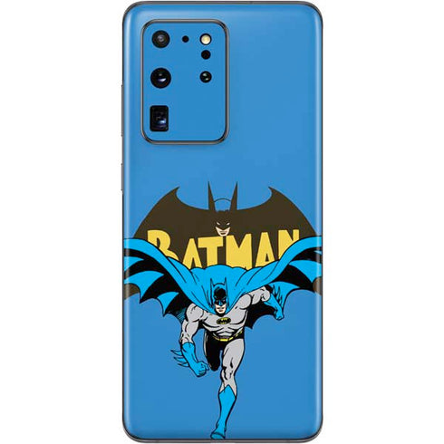 DC Comics Batman Vintage Action Pose Galaxy S20 Ultra 5G Skin